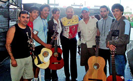 con Cristian Castro